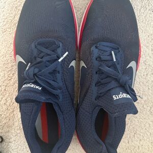 Nike free PATRIOTS  Men's Navy and Red Athletic Running Shoes
